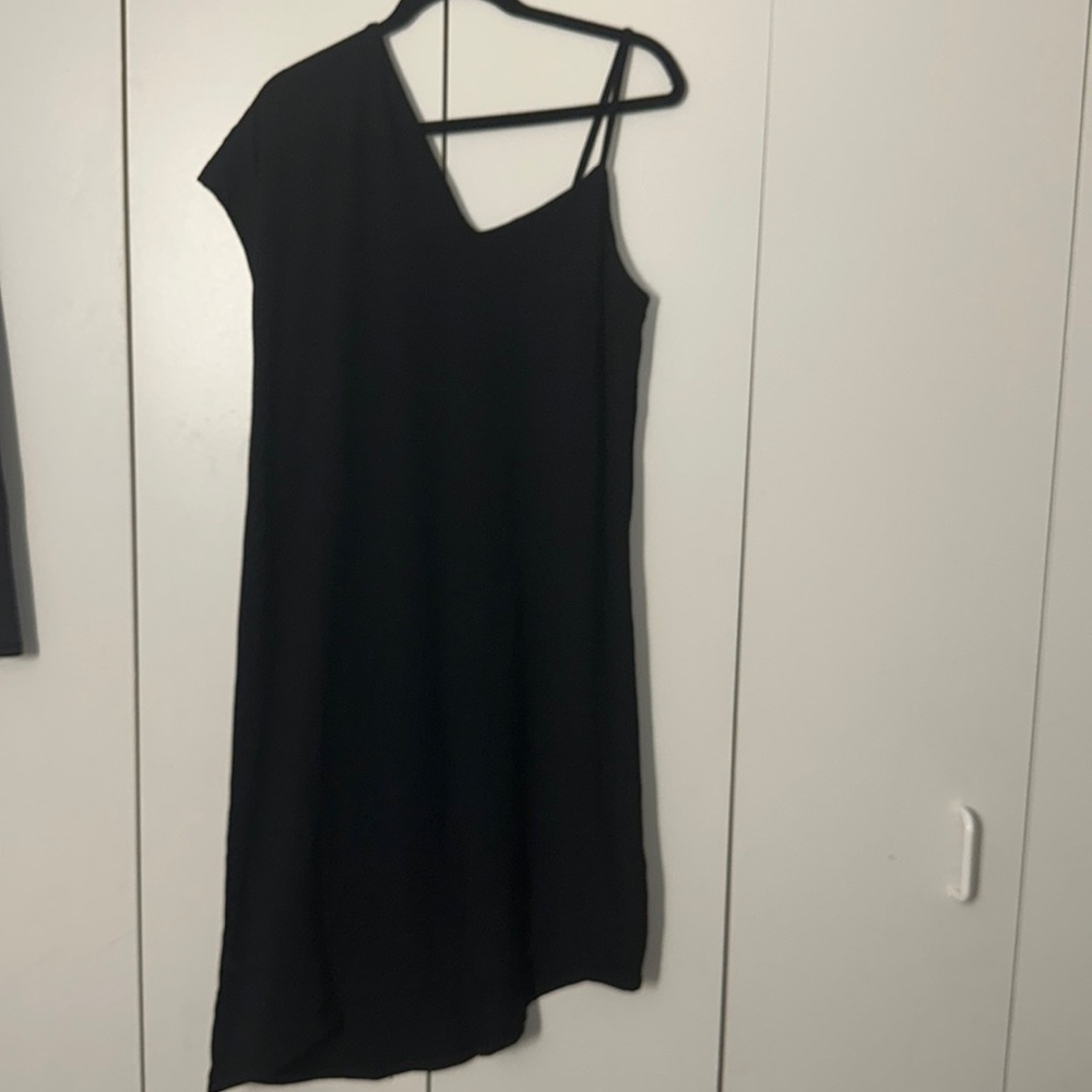 Black dress.
